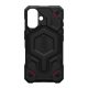 UAG iPhone 16 UAG MONARCH PRO szilikon telefonvédő erős ütésállóság, MagSafe, FEKETE