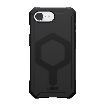Uag iPhone 16e UAG ESSENTIAL szilikon telefonvédő erős ütésállóság, MagSafe, FEKETE
