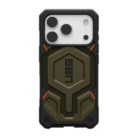   UAG iPhone 17 Pro UAG MONARCH PRO szilikon telefonvédő erős ütésállóság, MagSafe, SÖTÉTZÖLD