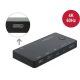 Delock USB-C USB2.0 HDMI KVM switch fekete 3840x2160@60Hz