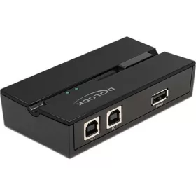   Delock USB 2.0 kapcsoló 2 személyi számítógép - 1 eszköz