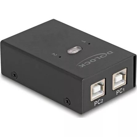 Delock USB 2.0 kapcsoló 2 PC - 4 eszköz