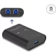 Delock USB 5 Gbps kapcsoló 2 személyi számítógép - 1 eszköz
