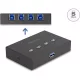 Delock USB 5 Gbps kapcsoló 4 személyi számítógép - 1 eszköz