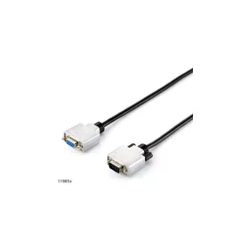   Equip Kábel - 118851 (VGA hosszabbító kábel, HD15 apa/anya, duplán árnyékolt, 3m)