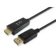 Equip Átalakító Kábel - 119391 (DisplayPort - HDMI kábel, apa/apa, 3m)