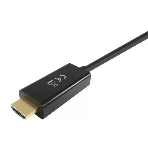 Equip Átalakító Kábel - 119392 (DisplayPort - HDMI kábel, apa/apa, 5m)