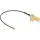 Delock Antenna kábel RP-SMA 90  PCB anya válaszfali csatlakozóval apa I-PEX Inc., MHF  I-dugó 1.13 15 cm menethossz 15 m