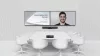 Yealink MeetingBar A50-031 videokonferencia rendszer 50 MP Ethernet/LAN csatlakozás Csoportos videokonferencia rendszer