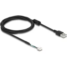   Delock USB-A 2.0 -> SMT 4pin M/F adatkábel 1.5m fekete Delock V7 kamera modulhoz