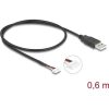 Delock USB 2.0 összekötő kábel 5 tűs kamera modulokhoz 0,6 m