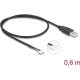Delock USB 2.0 összekötő kábel 5 tűs kamera modulokhoz 0,6 m