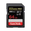 SANDISK SDXC EXTREME PRO KÁRTYA 64GB, 300MB/s, UHS-II, CL10 10, U3, V90