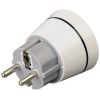 Hama Travel villásdugó CEE 7/7 (EU) -> villásdugó BS 1363 (UK) M/F adapter fehér