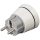 Hama Travel villásdugó CEE 7/7 (EU) -> villásdugó BS 1363 (UK) M/F adapter fehér