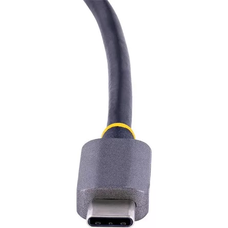 StarTech USB-C -> HDMI 2.0 VGA M/F adapter 0.3m szürke DP Alt-mode