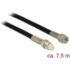Delock FME -> SMA M/F antenna kábel 7.5m fekete RG-58