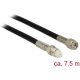 Delock FME -> SMA M/F antenna kábel 7.5m fekete RG-58