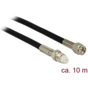 Delock FME -> SMA M/F antenna kábel 10m fekete RG-58