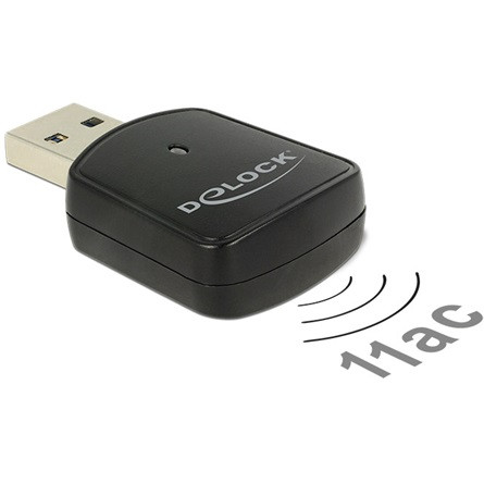 Delock USB 3.0 kétsávos WLAN ac/a/b/g/n Mini Stick 867 Mb/s