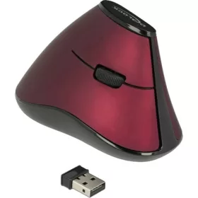   Delock Ergonomic vertical optical 5-button mouse 2.4 GHz wireless