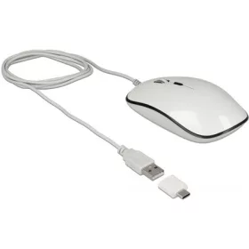   Delock Optikai 4 gombos USB A-típusú + USB Type-C? asztali e