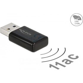   Delock USB 3.0 kétsávos WLAN ac/a/b/g/n Micro Stick 867 Mb/s