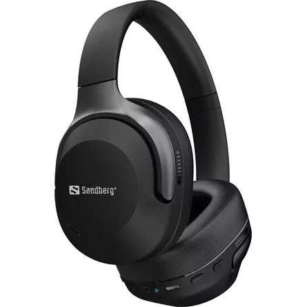 Sandberg ANC+ENC True Wireless fejhallgató headset fekete