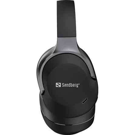 Sandberg ANC+ENC True Wireless fejhallgató headset fekete