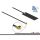 Delock WLAN 802.11 ac/ax/a/h/b/g/n Antenna, MHF® I csatlakozódugó, 2 - 4 dBi, 15 cm-es NYÁK-lap, bel