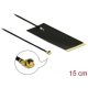 Delock LPWAN Antenna MHF® I plug -2.63 dBi 1.13 15 cm FPC internal self adhesive