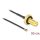 Delock SMA -> MHF 4L F/M antenna kábel 0.5m fekete 1.37