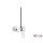 Delock 433 MHz antenna N-hüvely 2 dBi 40 cm irányítatlan, rögzített, kültéri, szürke