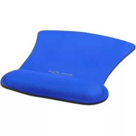   Delock Ergonomikus egér pad csuklótámasszal kék 255 x 207 mm