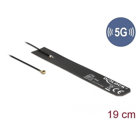 Delock 5G LTE antenna MHF® I kompatibilis apa 0 - 4 dBi mindenirányú FPC