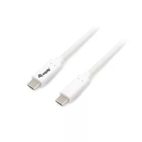   Equip Átalakító Kábel - 128362 (USB-C 3.2 Gen1 to USB-C, apa/apa, PD:60W, fehér, 2m)