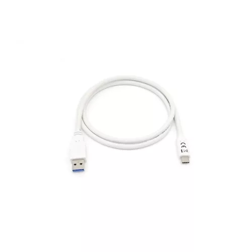 Equip Átalakító Kábel - 128363 (USB-C 3.2 Gen1 to USB-A, apa/apa, fehér, 1m)