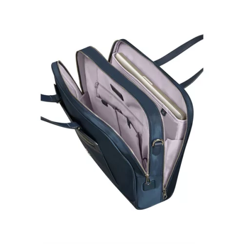 SAMSONITE NŐI Notebook táska 129430-1549, BAILHANDLE 2 COMP 15.6" (MIDNIGHT BLUE) -ZALIA 2.0