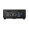 MSI Cubi 5 barebone mini PC, fekete - Intel Core i3-1215U (12M-262BEU-B31215UXX)