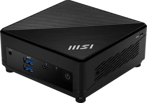 MSI Cubi 5 barebone mini PC, fekete - Intel Core i5-1235U (CUBI 5 12M-406BEU-B51