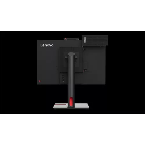Lenovo ThinkCentre Tiny-In-One 24 Gen 5 23.8" IPS LED monitor fekete (webcam: 2MP)