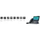 YEALINK Telefon - SIP-T57W VoIP 16 vonalas LCD Érintőképernyős, BT, Wi-Fi, USB, 2xLAN, POE