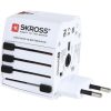 Skross SKR-MUVUSB hálozati adapteraljzat univerzális + 2 USB(world)