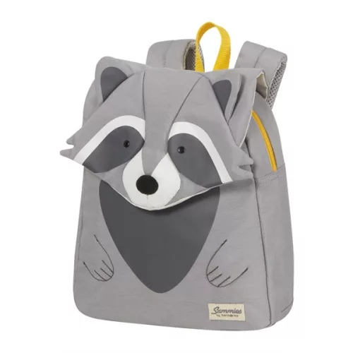 SAMSONITE SAMMIES by SAMSONITE Gyermek hátizsák 132082-8734, BACKPACK S (RACCOON REMY) -HAPPY SAMMIES ECO