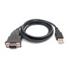 Equip Kábel - 133391 (USB-A to Serial (DB9), fekete, 1,5m)