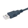 Equip Kábel - 133391 (USB-A to Serial (DB9), fekete, 1,5m)