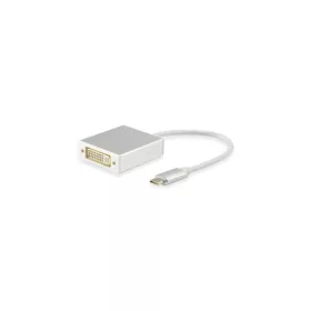   Equip Átalakító Kábel - 133453 (USB USB-C -> DVI-I Dual-link átalakító, apa/anya)