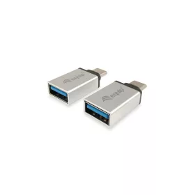   Equip Átalakító - 133473 (USB-C -> USB-A átalakító, apa/anya, ezüst)