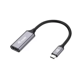   Equip Átalakító - 133491 (USB-C to HDMI2.0, 4K/60Hz, szürke)