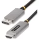 StarTech DisplayPort 1.4 -> HDMI 2.1 M/M aktív video kábel 2m fekete-szürke